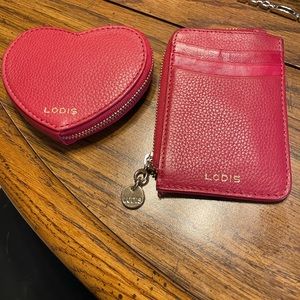Lodis pieces card holder and coin purse